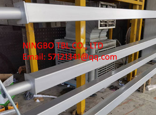 Dark Bronze Color Square Poles, Black Color Square Poles, Silver Color Square Poles, Hot Dip Galvanzied Square Poles