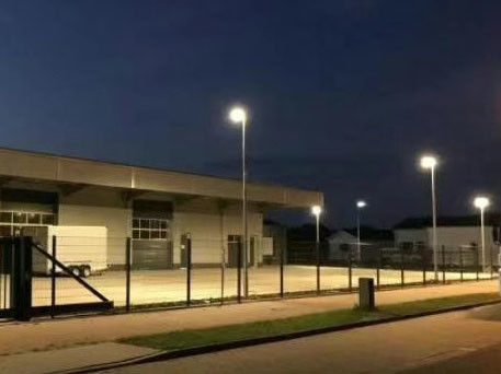 Octagonal Garden Lighting Poles, Octagonal Park Lighitng Poles, Hot Dip Galvanized Octagonal Poles, Bronze Color Light