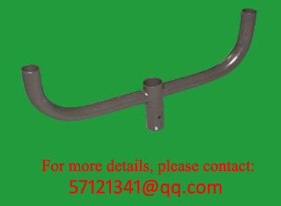 Brackets de cuerno de toro, adaptadores de tenón de palo de metal, dos brazos brackets de cuerno de toro en línea, tres brazos adaptadores de tenón en línea