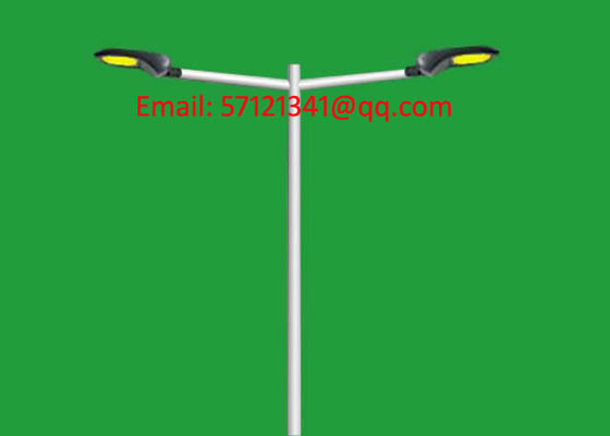 Double Arms LED Lighting Poles, Double Brackets LED Lighting Columns, Single Arm LED Lighting Poles