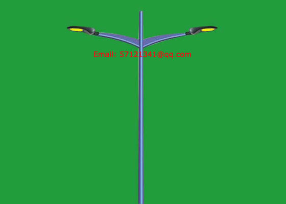 Double Arms LED Lighting Poles, Double Brackets LED Lighting Columns, Single Arm LED Lighting Poles