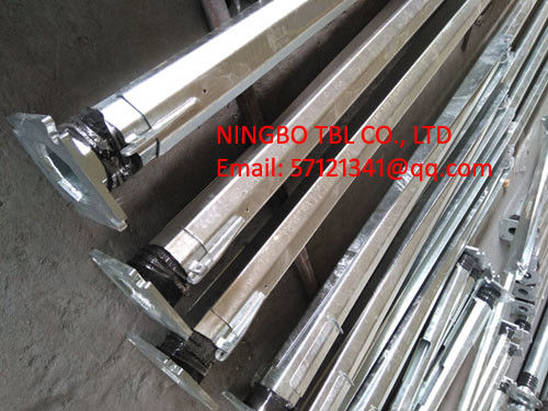 Middle Hinged Lighting Columns, Collapsible Lighting Columns, LED See-Saw Poles, See-Saw Lighting Poles